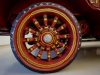 It is beautiful the gold leaf and paint work you find on simple things like wheels.